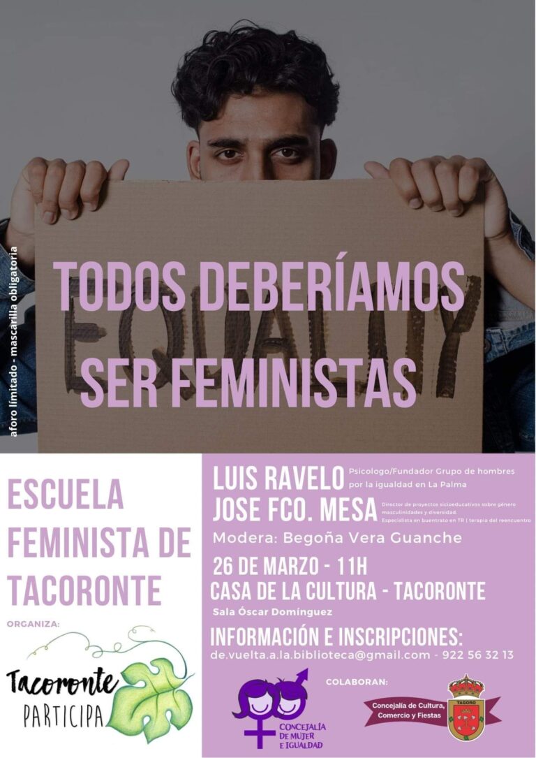 Lee más sobre el artículo El 26 de marzo nos volvemos a ver en la Escuela Feminista de Tacoronte